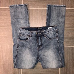 brandy melville medium wash jeans